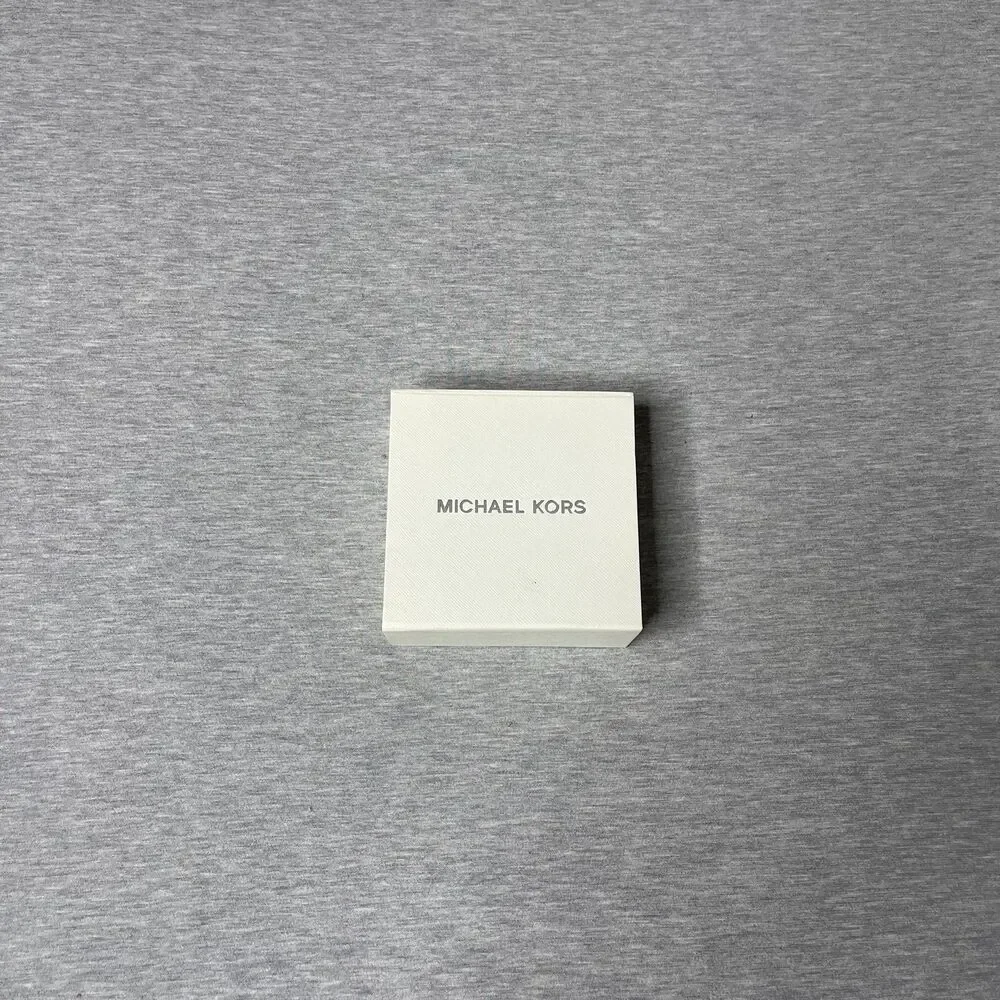 Michael Kors 4.5” x 4.5” Jewelry Gift Box 2 PCS. Set